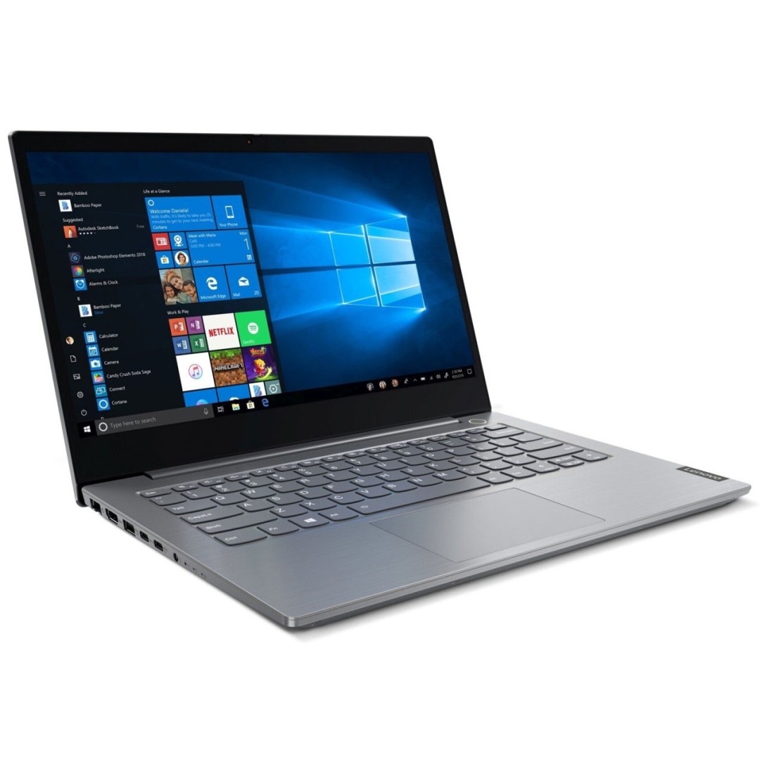 Lenovo ThinkBook 14 IML Laptop | Intel Core i3-10110U | 8 GB DDR4 3200 | 128 GB SSD PCIe | 14.0 inch FHD 