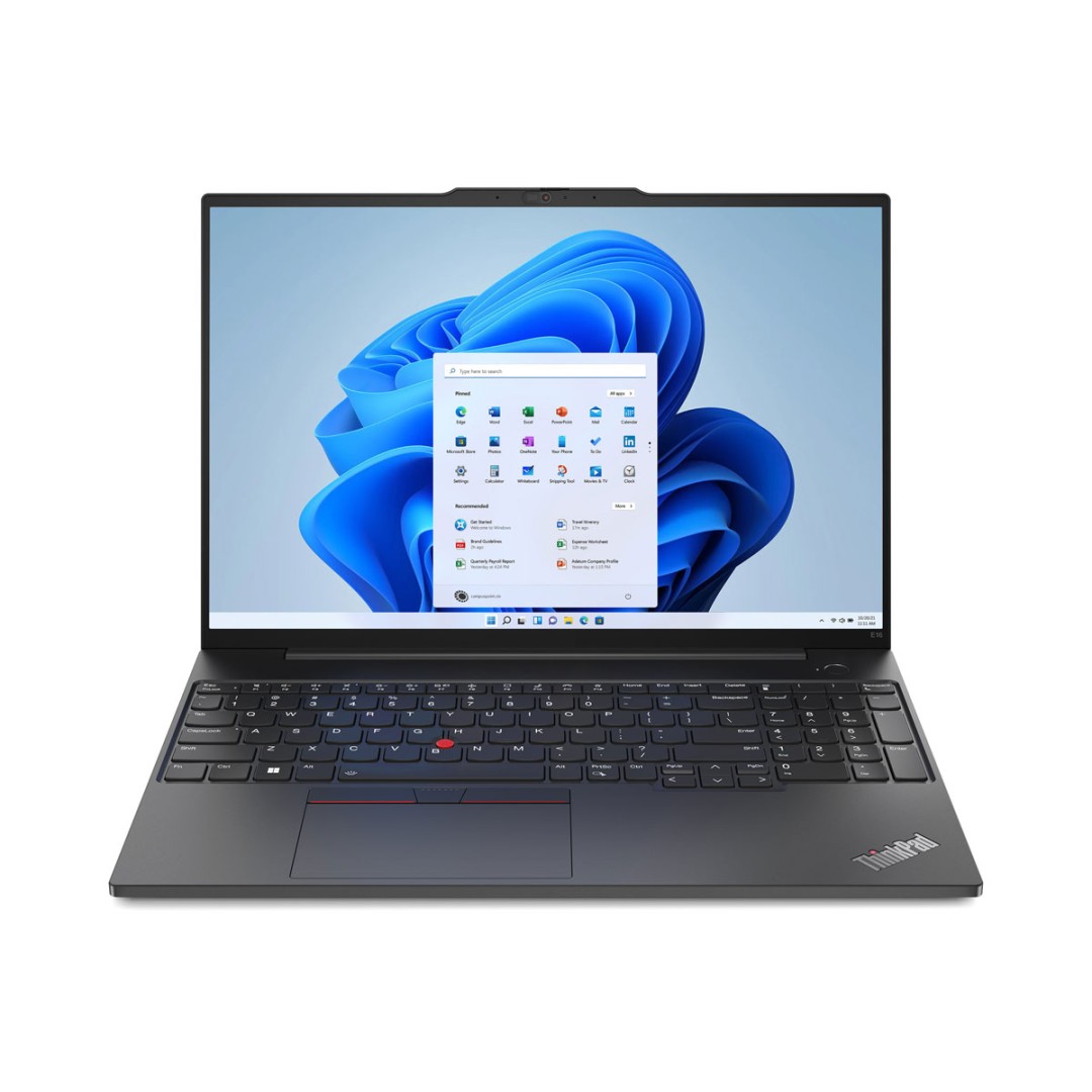Lenovo ThinkPad E16 Gen 2 Laptop | Intel Core U5-125U | 16 GB DDR5-5600 | 512 GB SSD PCIe | 16.0 inch WUXGA
