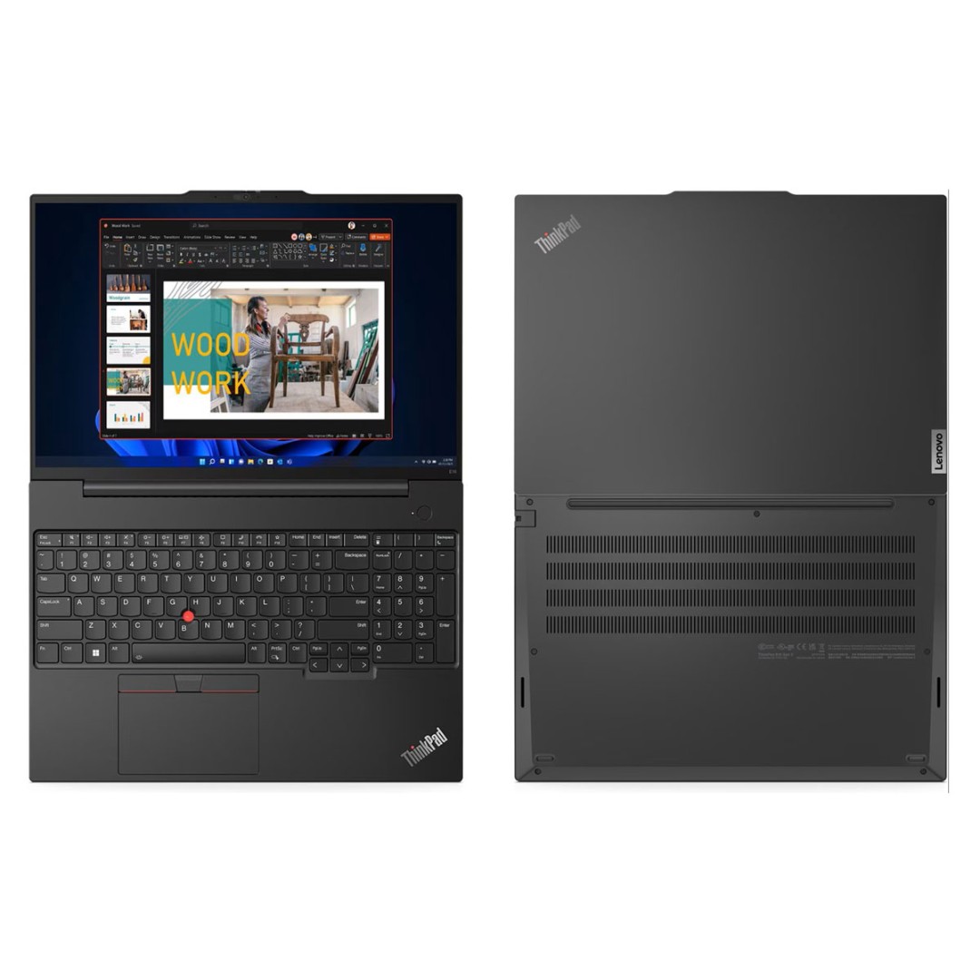 Lenovo ThinkPad E16 Gen 2 Laptop | Intel Core U5-125U | 16 GB DDR5-5600 | 512 GB SSD PCIe | 16.0 inch WUXGA