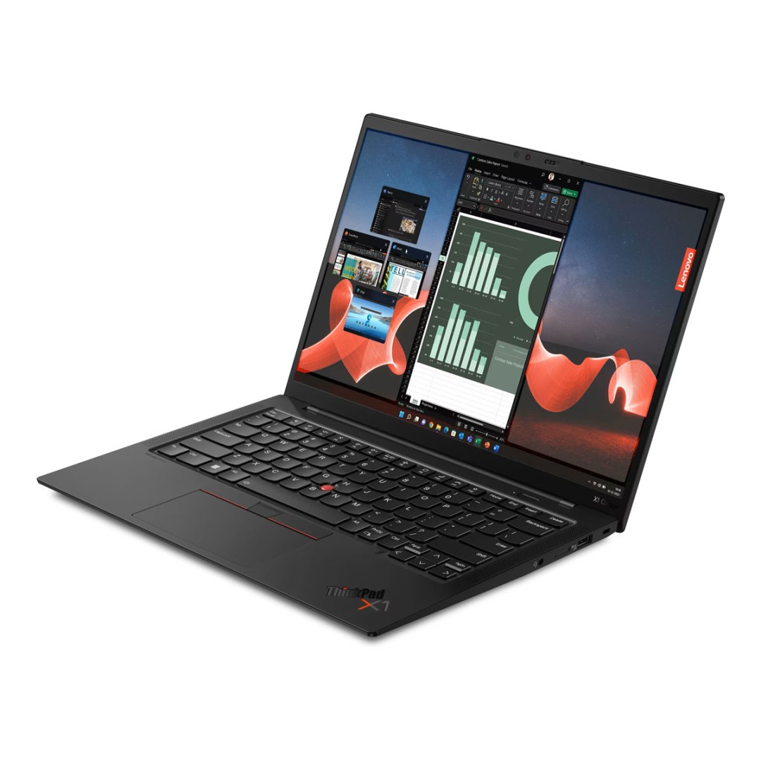 Lenovo Thinkpad X1 Carbon 11th Gen Laptop | Intel Core i7-1365U | 16 GB LPDDR5-6400 | 512 GB SSD PCIe | 14.0 inch 2.8K 