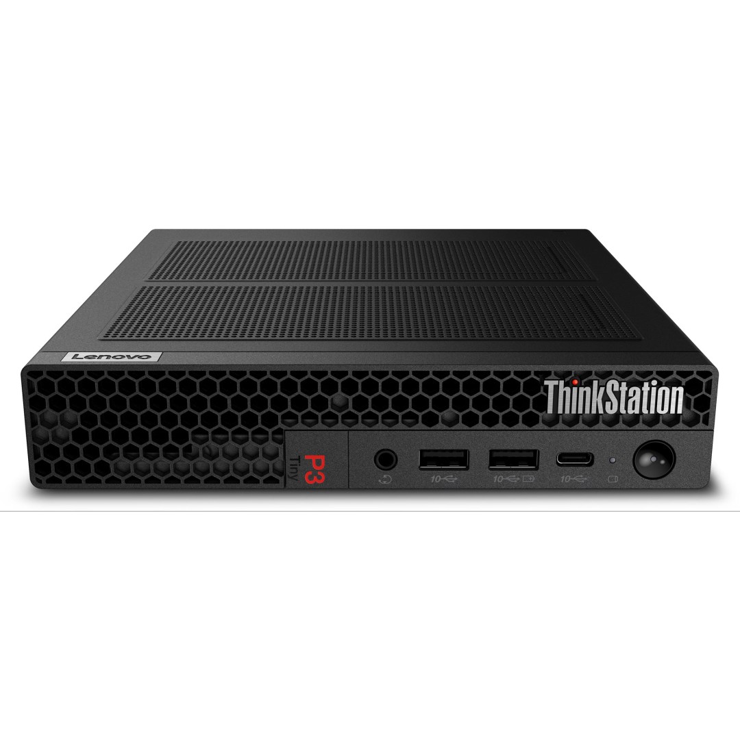 Lenovo ThinkStation P3 Tiny Workstation | Intel Core 13e Generatie Processor | 16 GB DDR5 | 512 GB SSD M.2 PCIe 
